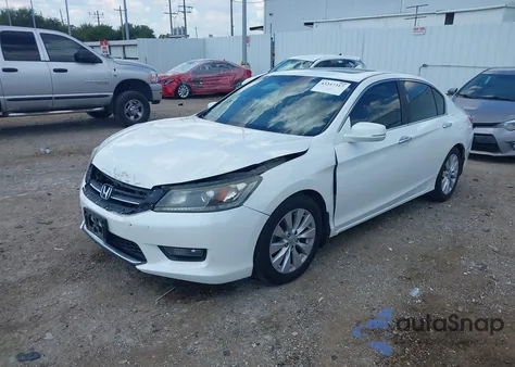 2014 Honda Accord Ex-L из США, поврежденный, VIN 1HGCR2F87EA117539